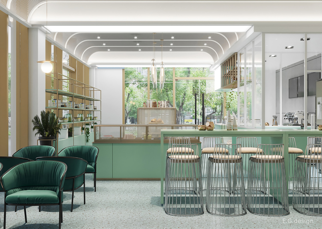 烘焙店两个方案