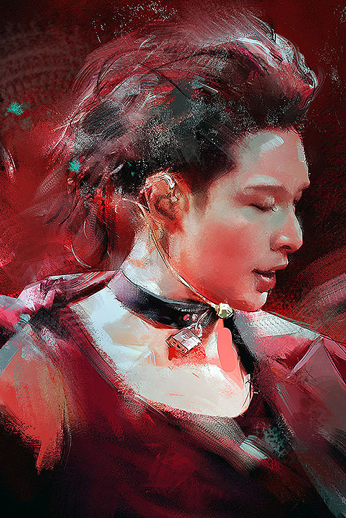 2020-2021人像涂绘合集（图ZMjg1NjA0OTY4） - 创作习作 - 站酷设计师依恒CG原创素材 - 站酷ZCOOL