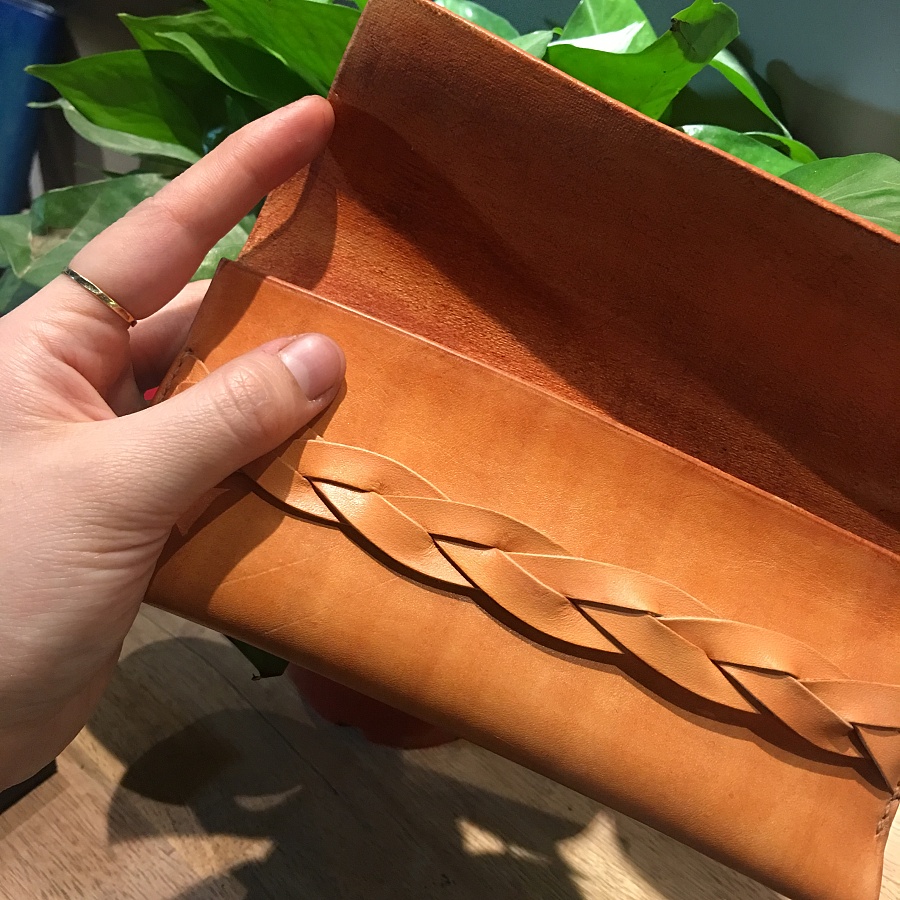 手工皮具 钱包卡包|皮艺|手工艺|云小朵er - 原创设计作品 - 站酷