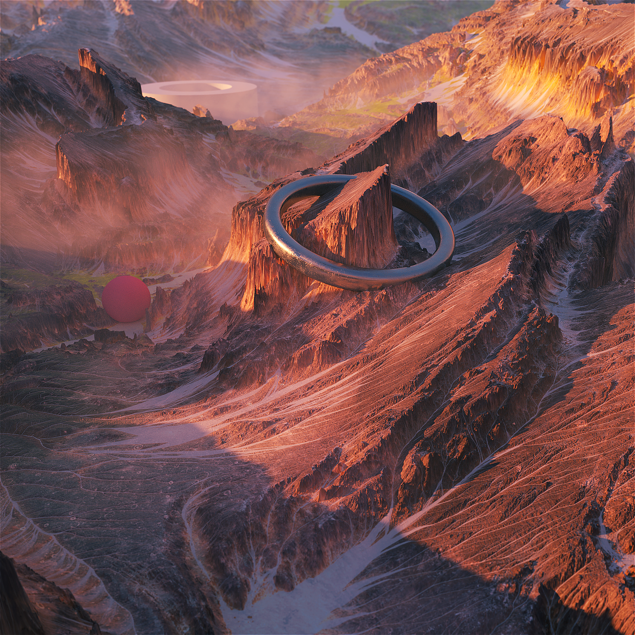 C4D_everydays render-- August 2017