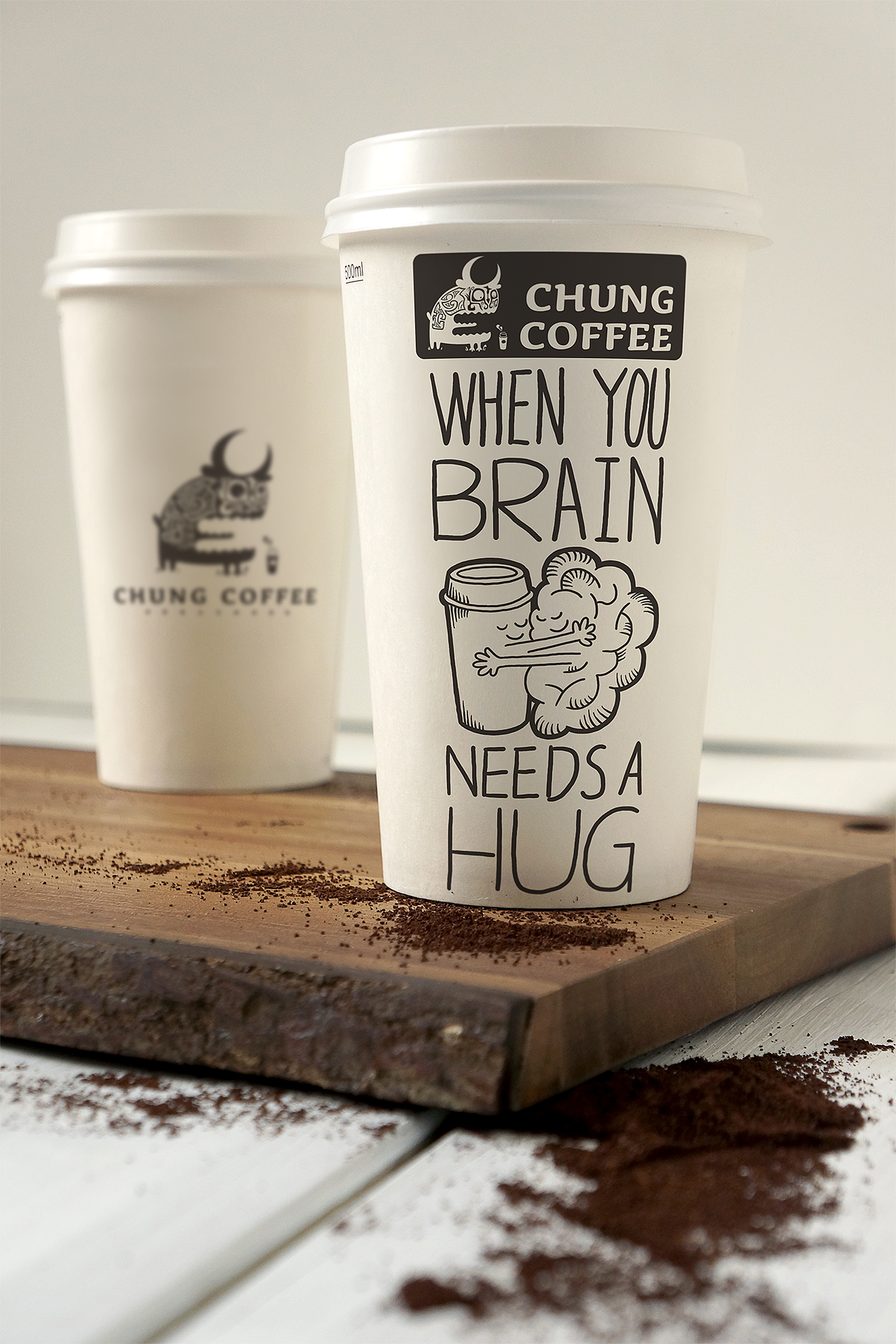 CHUNG COFFEE标志设计及延展（图ZMjA4MjEzMDE2） - Logo - 站酷设计师歪歪614原创素材 - 站酷ZCOOL