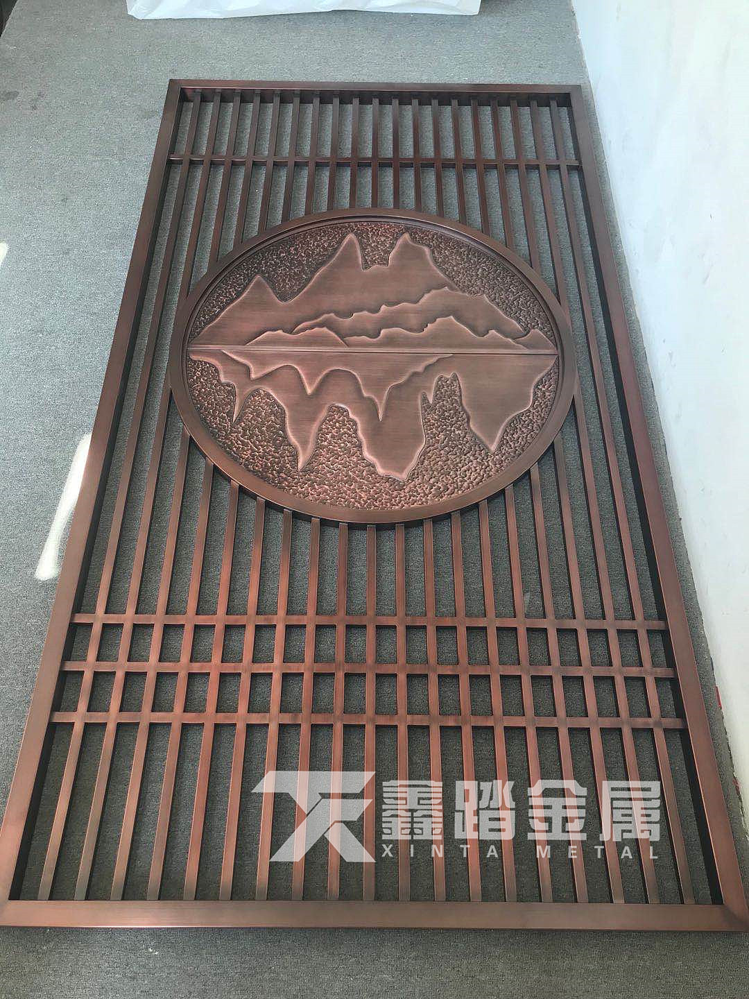 来图定制不锈钢管焊接造型屏风 会所中式不锈钢花格（图ZMjMxMzU5NDEy） - 其他手工艺 - 站酷设计师xt188869原创素材 - 站酷ZCOOL