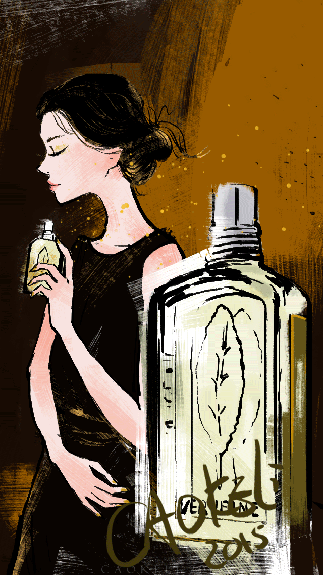 香水|插画|商业插画|草克力caokeli - 原创作品 - 站酷 (zcool)