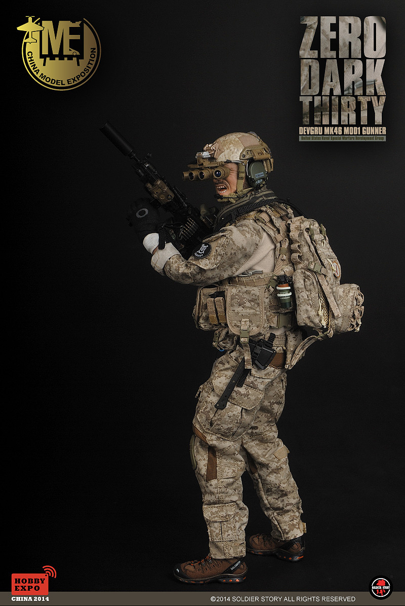 美军DEVGRU- MK46 MOD1机鎗手 -猎杀本拉登（图ZMTExMDE5MTg4） - 手办/模玩 - 站酷设计师SoldierStory原创素材 - 站酷ZCOOL