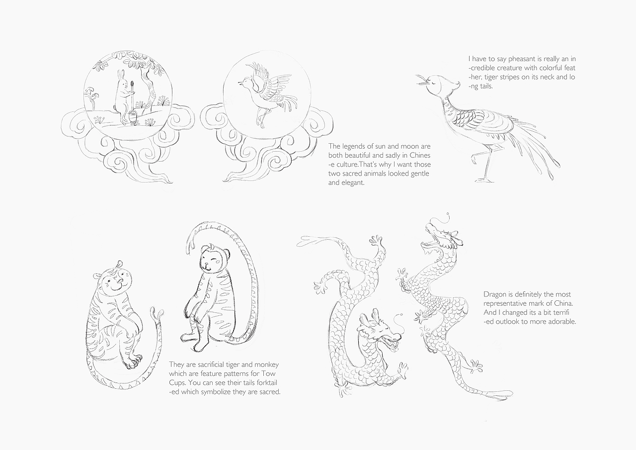 十二章纹－故宫&文化衫&pattern（图ZMjkzODAzMjg=） - 图案 - 站酷设计师空KoNg_小动原创素材 - 站酷ZCOOL