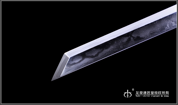 龙泉刀剑大夏龙雀环首刀典藏版dj3388