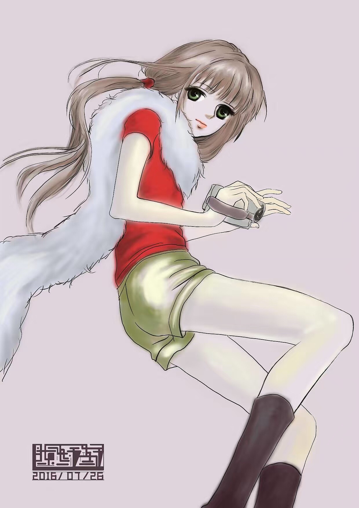 小练习（图ZNjMzMjQwNDA=） - 单幅漫画 - 站酷设计师一个桔子皮皮原创素材 - 站酷ZCOOL