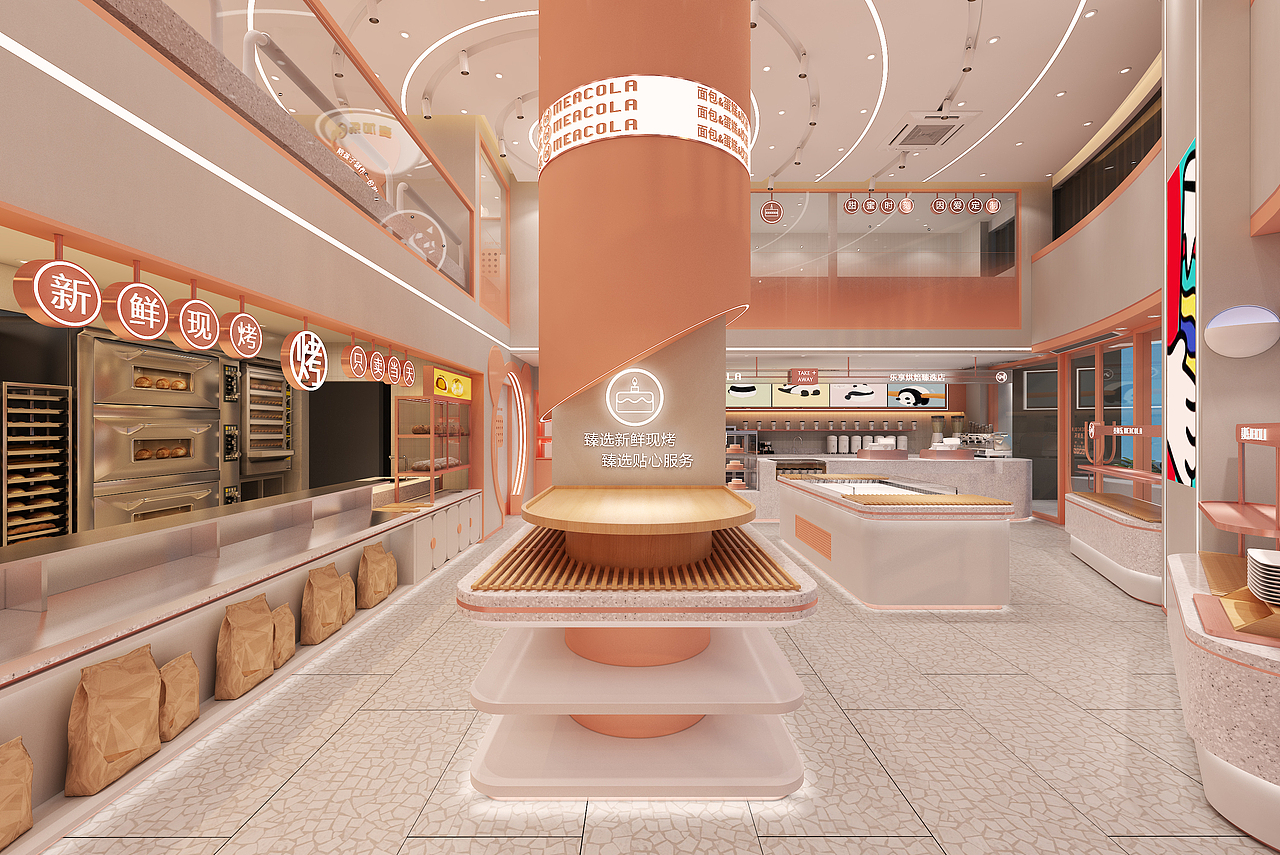 麦加乐（图ZMjcwNjkwODY0） - 商业空间设计 - 站酷设计师bluewhale蓝鲸原创素材 - 站酷ZCOOL