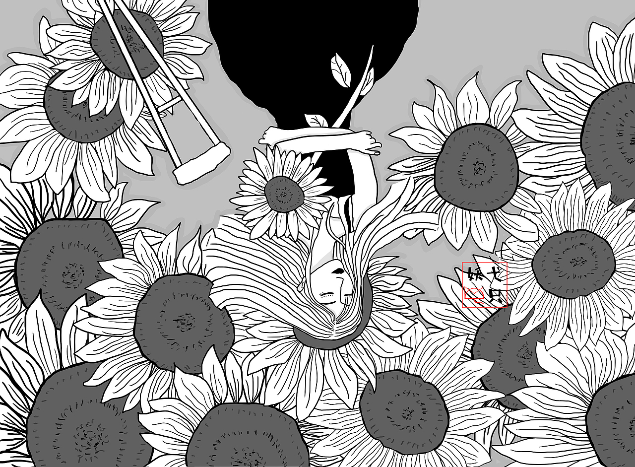 心的重建（图ZNjUzMTcyMjQ=） - 商业插画 - 站酷设计师弋只妖原创素材 - 站酷ZCOOL