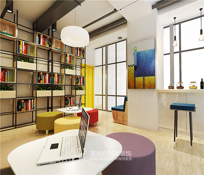 儿童早期智力开发培训机构装修设计