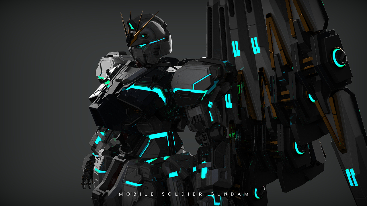 牛高達(dá)（素體）（圖ZMjU1OTU4NTY0） - 機(jī)械/交通 - 站酷設(shè)計(jì)師季初DEMON原創(chuàng)素材 - 站酷ZCOOL