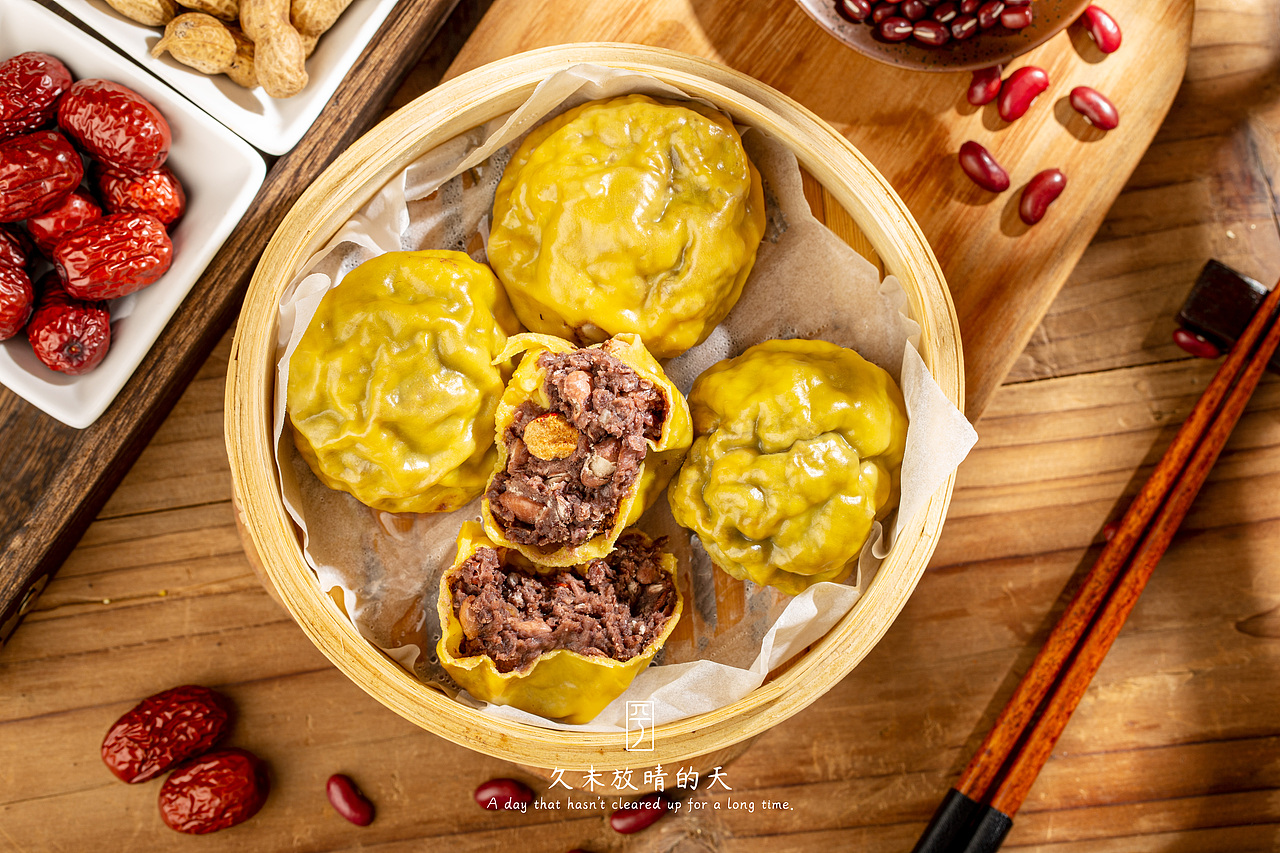 【摄影】静物|美食摄影 金瓜杂粮粘豆包（图ZMjYyMTE5NzEy） - 美食摄影 - 站酷设计师久未放晴的天原创素材 - 站酷ZCOOL