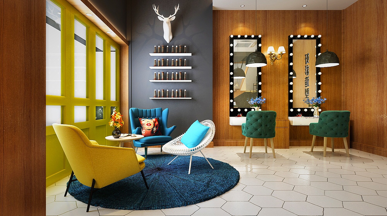 唤起心中的色彩|空间|家装设计|童成辰 - 原创作品 - 站酷 (zcool)