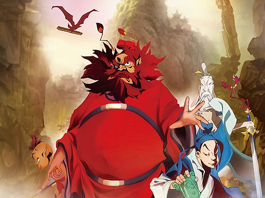 《钟馗传奇之岁寒三友》电影海报