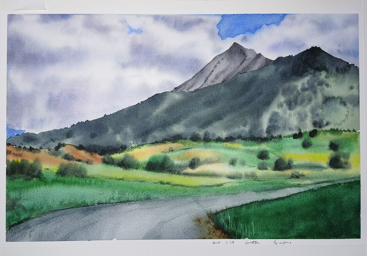 青海|纯艺术|绘画|麋鹿水彩 - 原创作品 - 站酷 (zcool)