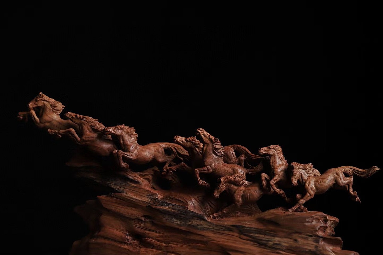 老山檀 | 八骏图