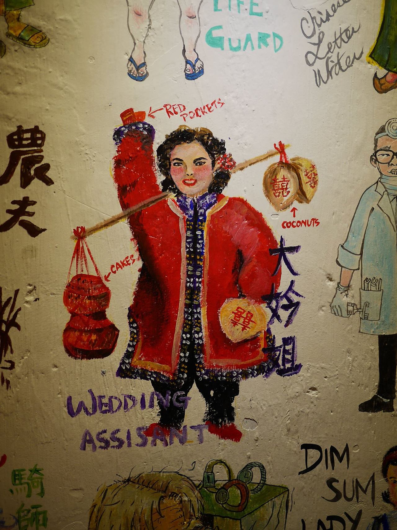"香港老行業"壁畫活動（图ZMzk5MTEwMDQ=） - 创作习作 - 站酷设计师ChowLee原创素材 - 站酷ZCOOL