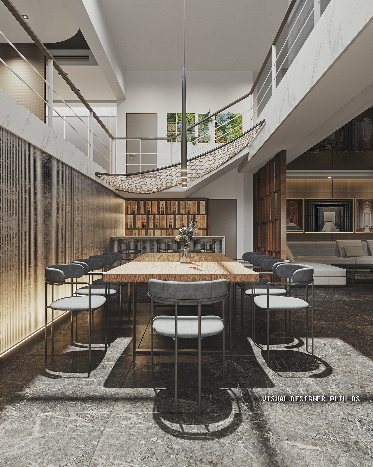 【商业表现】别墅&商业空间（图ZMjMyMTkwMjcy） - 家装设计 - 站酷设计师刘大帅L原创素材 - 站酷ZCOOL