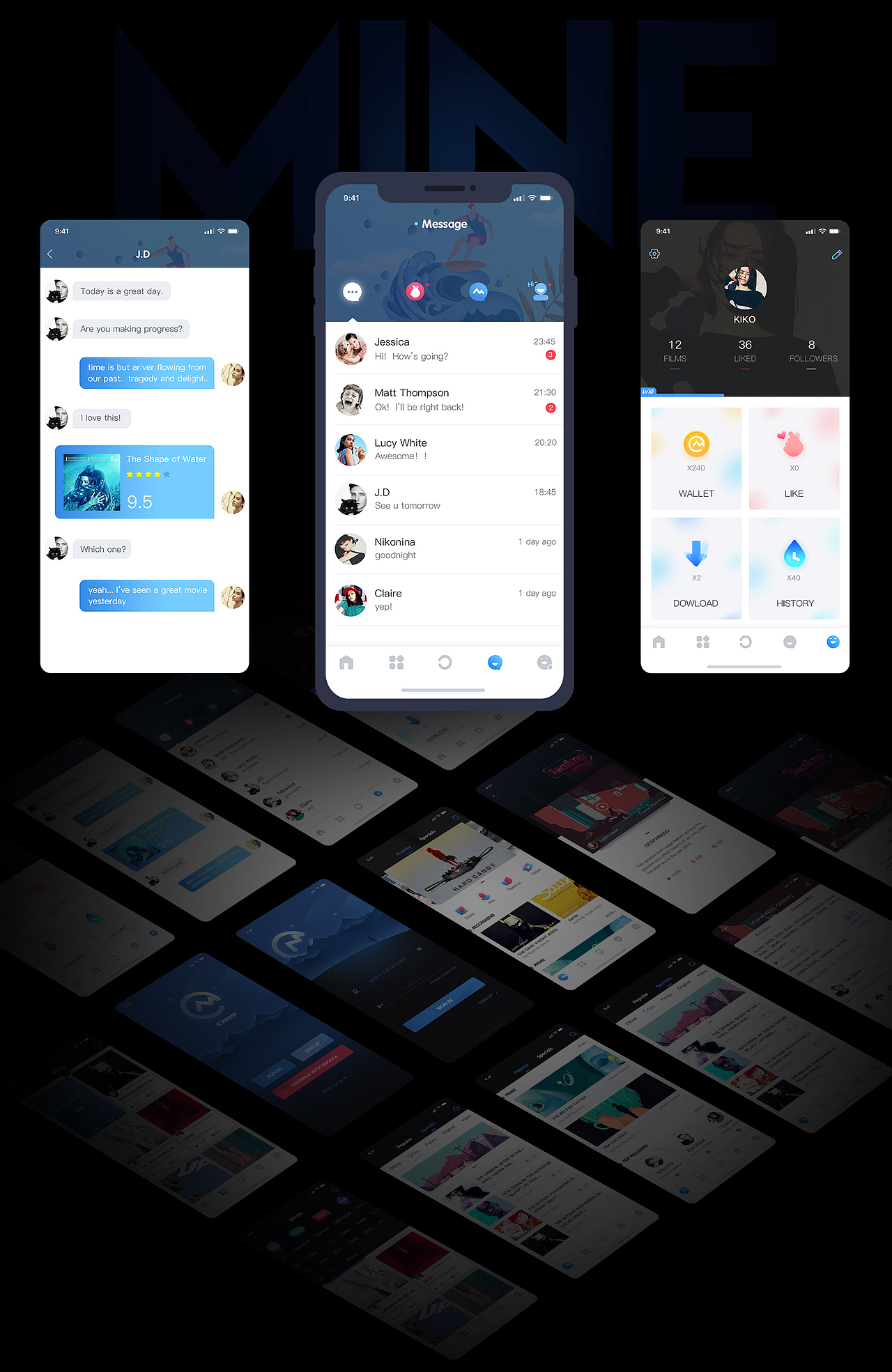 icinema（图ZMTI4MjIxNDA4） - APP界面 - 站酷设计师_点点点原创素材 - 站酷ZCOOL