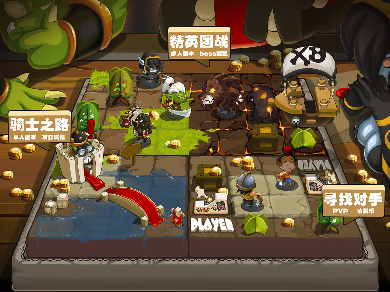 项目经验之UI篇一（图ZMzI5Mzk1NzI=） - 游戏原画 - 站酷设计师GORGEOUS_高三欠原创素材 - 站酷ZCOOL