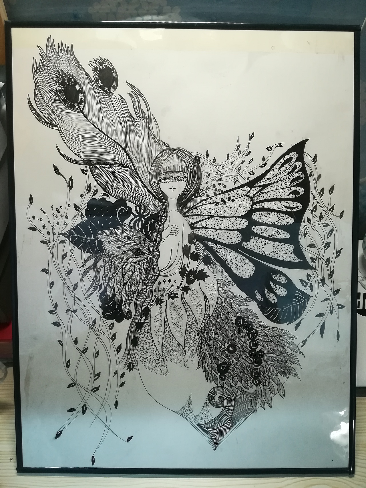 针管笔插画（图ZOTA4Nzg2NTI=） - 新锐潮流插画 - 站酷设计师木仪原创素材 - 站酷ZCOOL