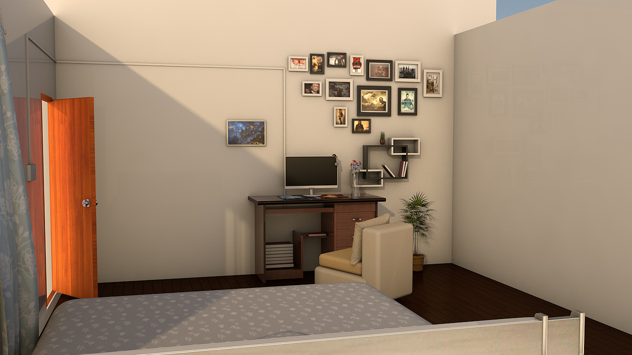 卧室建模