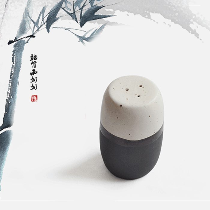 原创日式低碳土陶—白墨系列