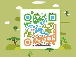 插畫(huà)二維碼