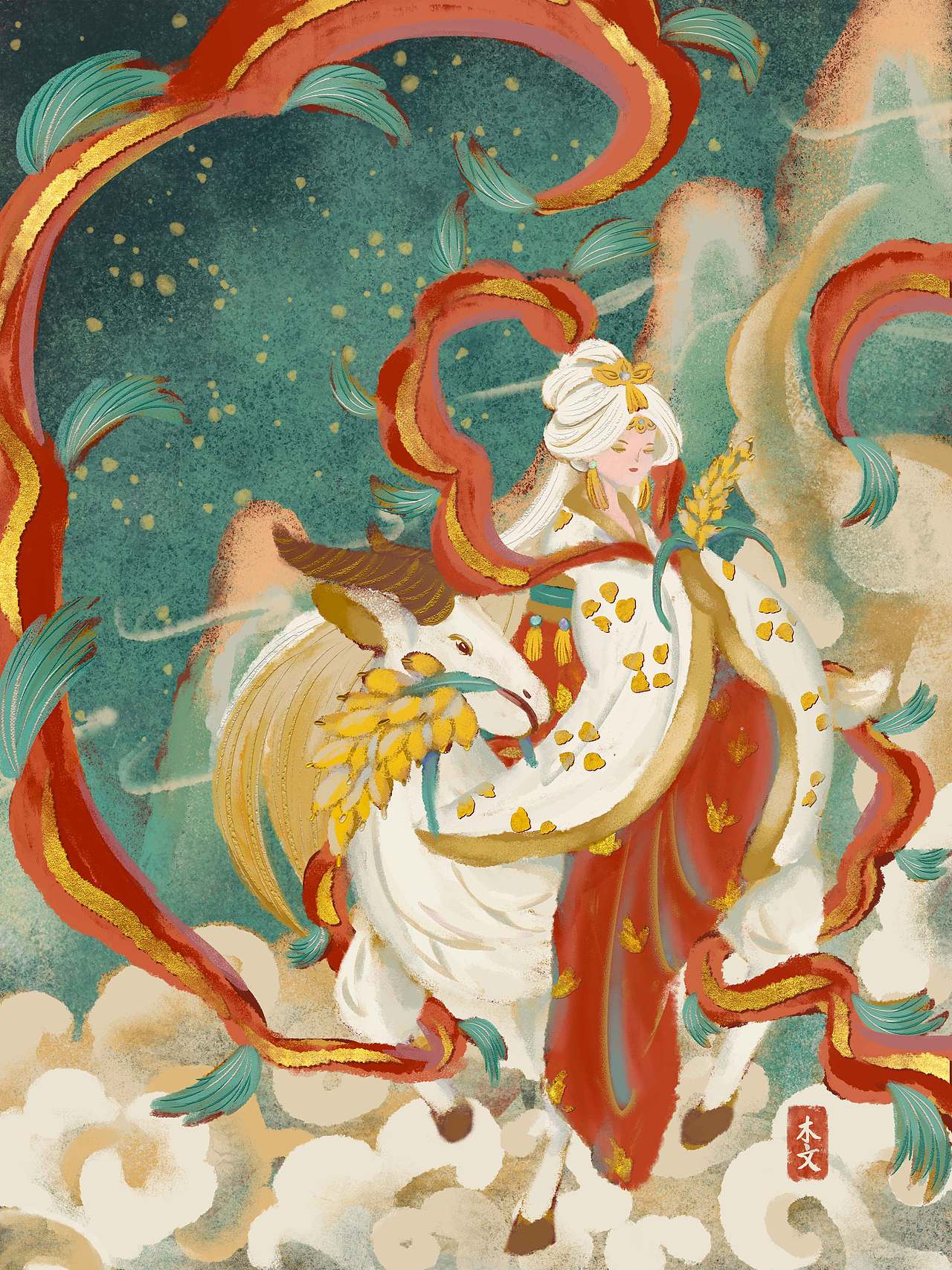 #城市文化100#羊城（图ZMzM1ODI4MjQ4） - 艺术插画 - 站酷设计师木文MuWen原创素材 - 站酷ZCOOL