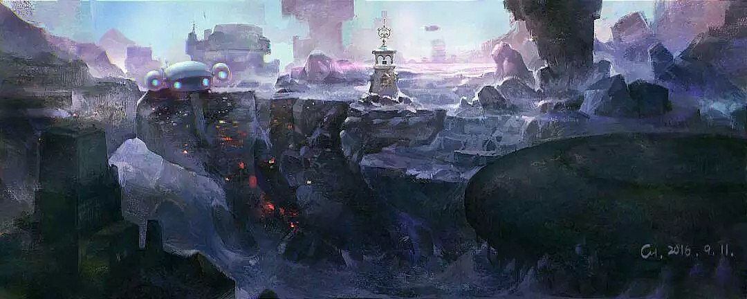 一些场景练习（图ZMTIwNzYyNjMy） - 概念设定 - 站酷设计师米川原创素材 - 站酷ZCOOL