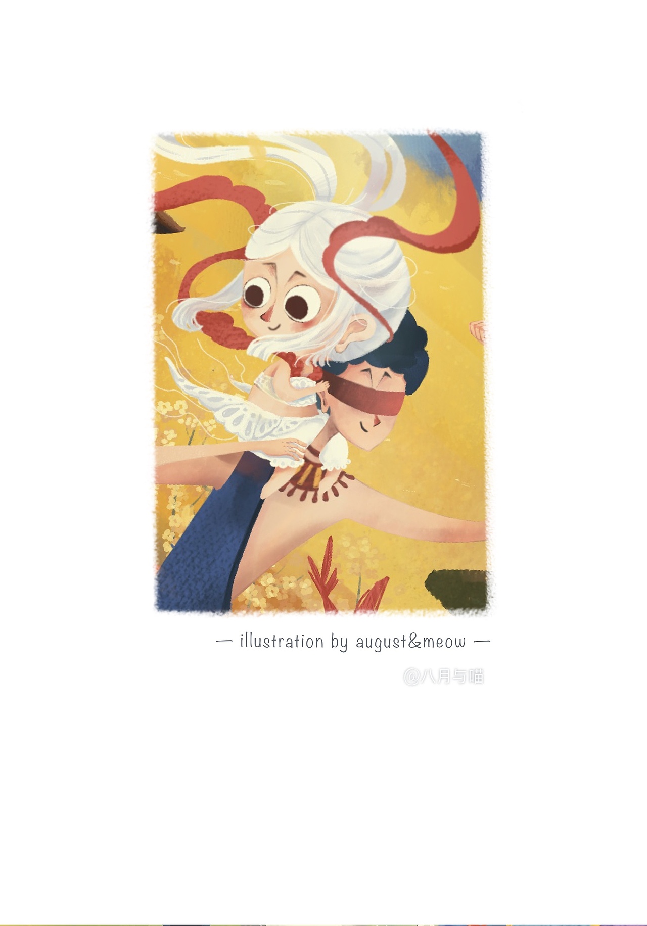 小天女爱跟小佛陀呆一块