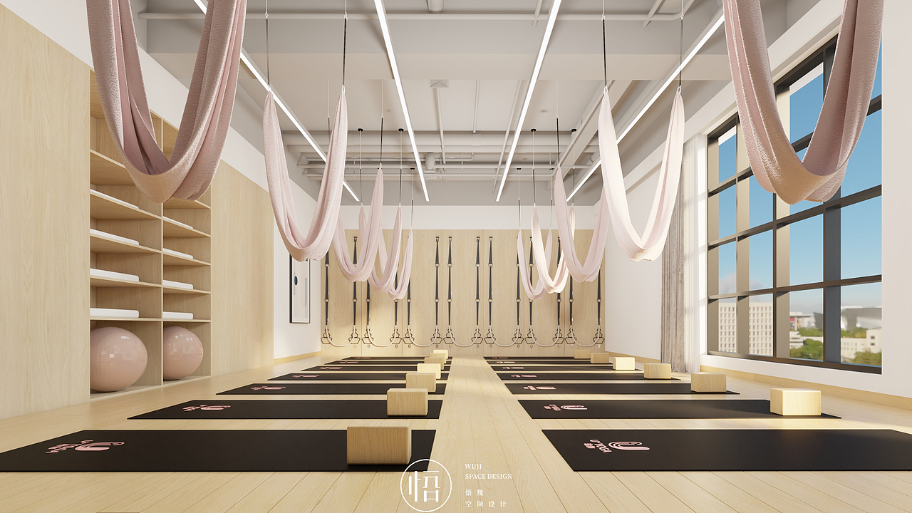 悟幾空間設計 | U+瑜伽（图ZMjQwMzE0MTU2） - 家装设计 - 站酷设计师悟几設計原创素材 - 站酷ZCOOL