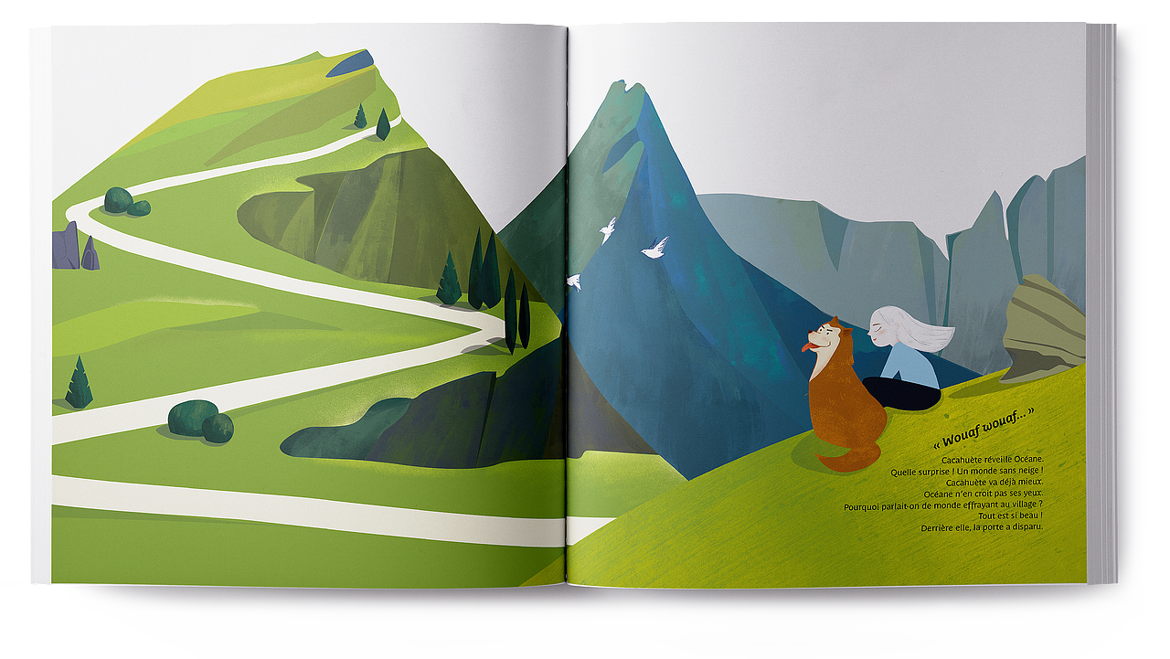 绘本《穿过海洋》