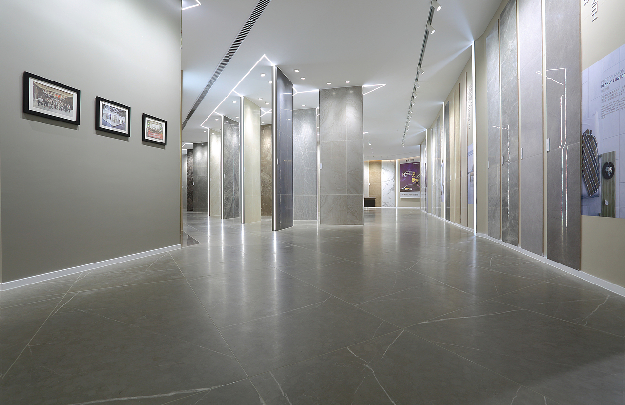 展厅空间拍摄 陶瓷展厅