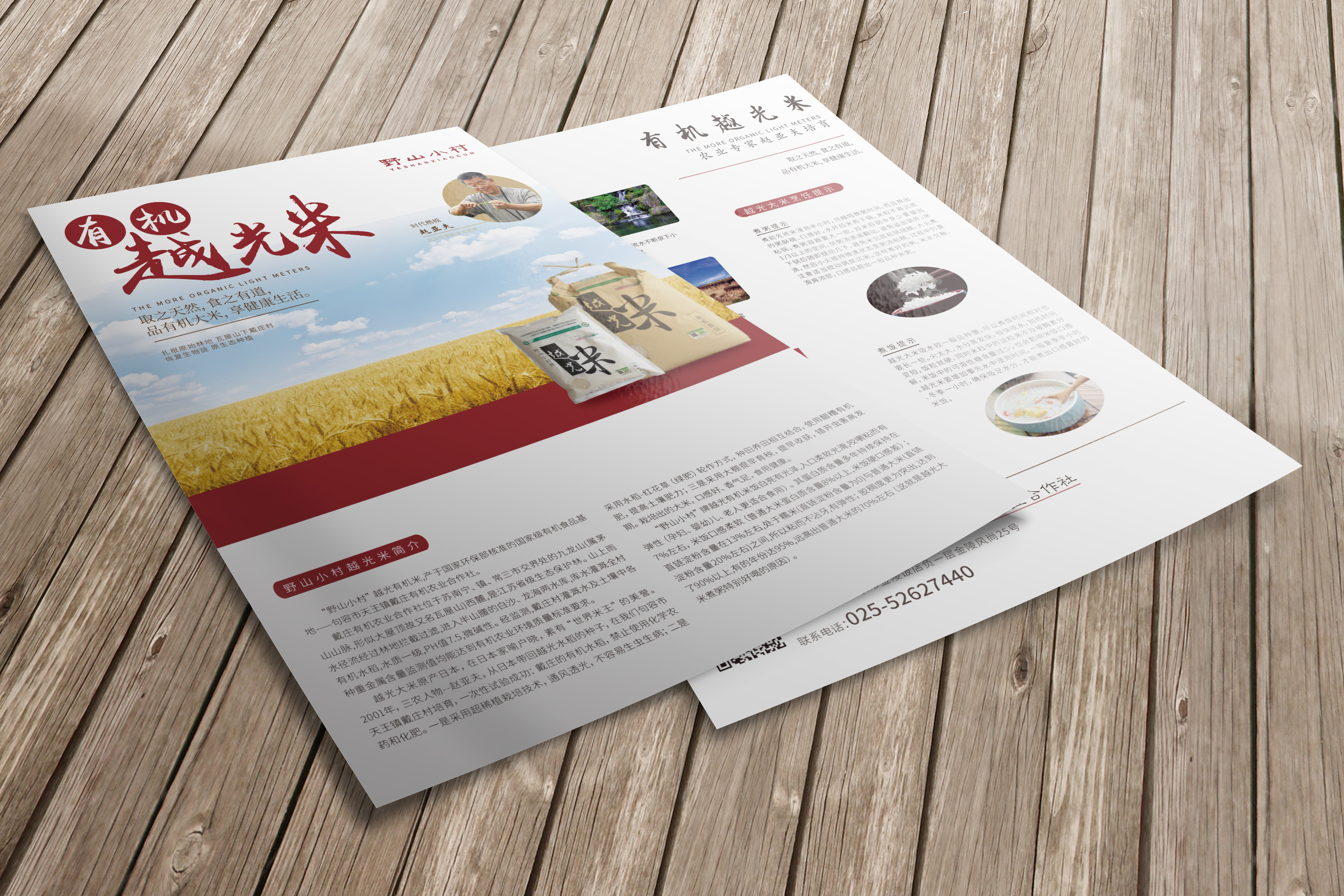 宣传页 画册 农产品宣传页 宣传单 dm单