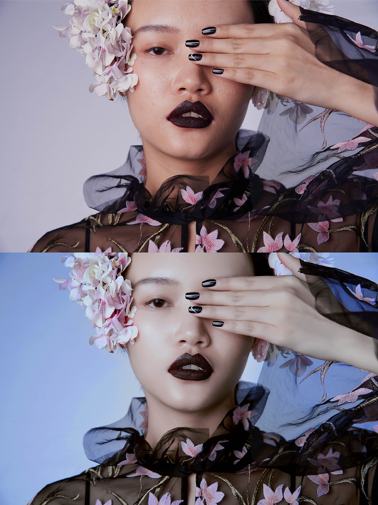 人像精修{冷色系}