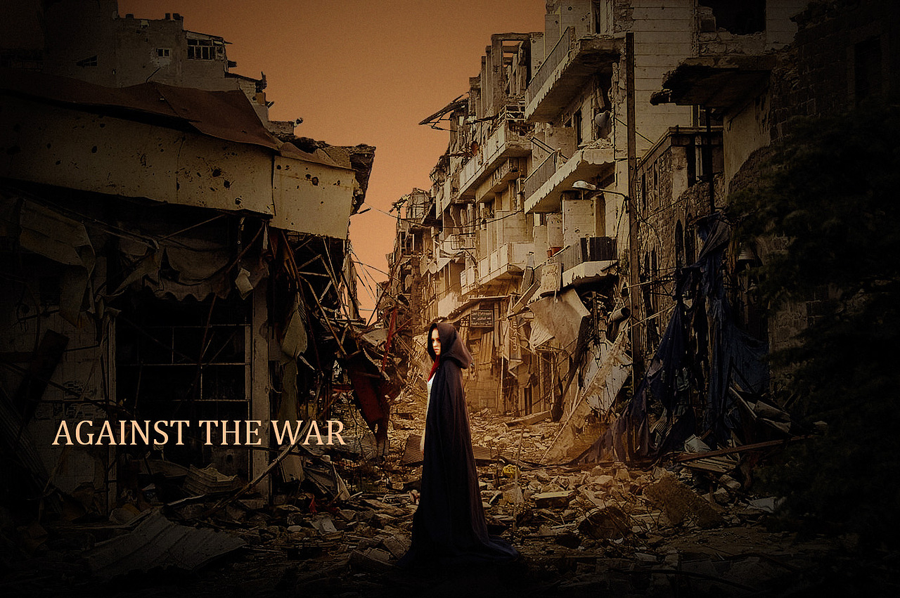 ps调色 战争废墟