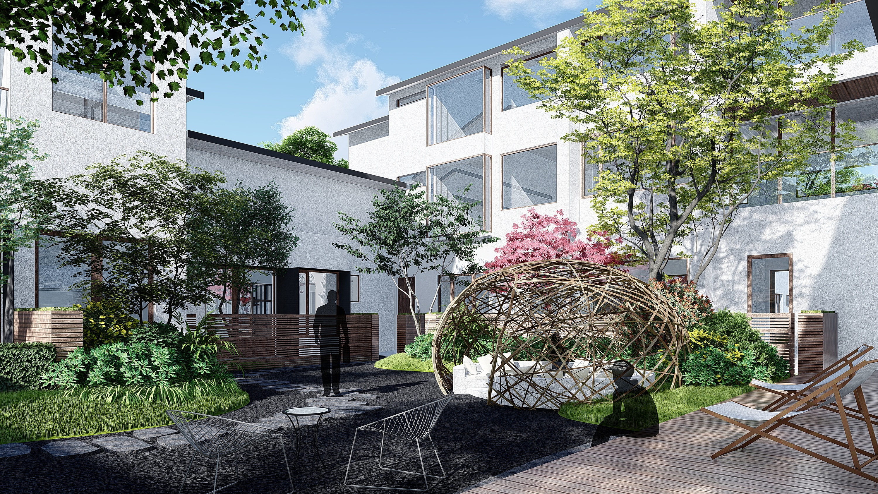 巷弄小场景设计|空间|景观设计|梁西凹 - 原创作品 - 站酷 (zcool)