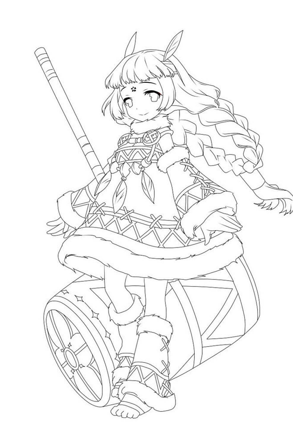 描线练习|动漫|其他动漫|z12994201 - 原创作品 - 站酷 (zcool)