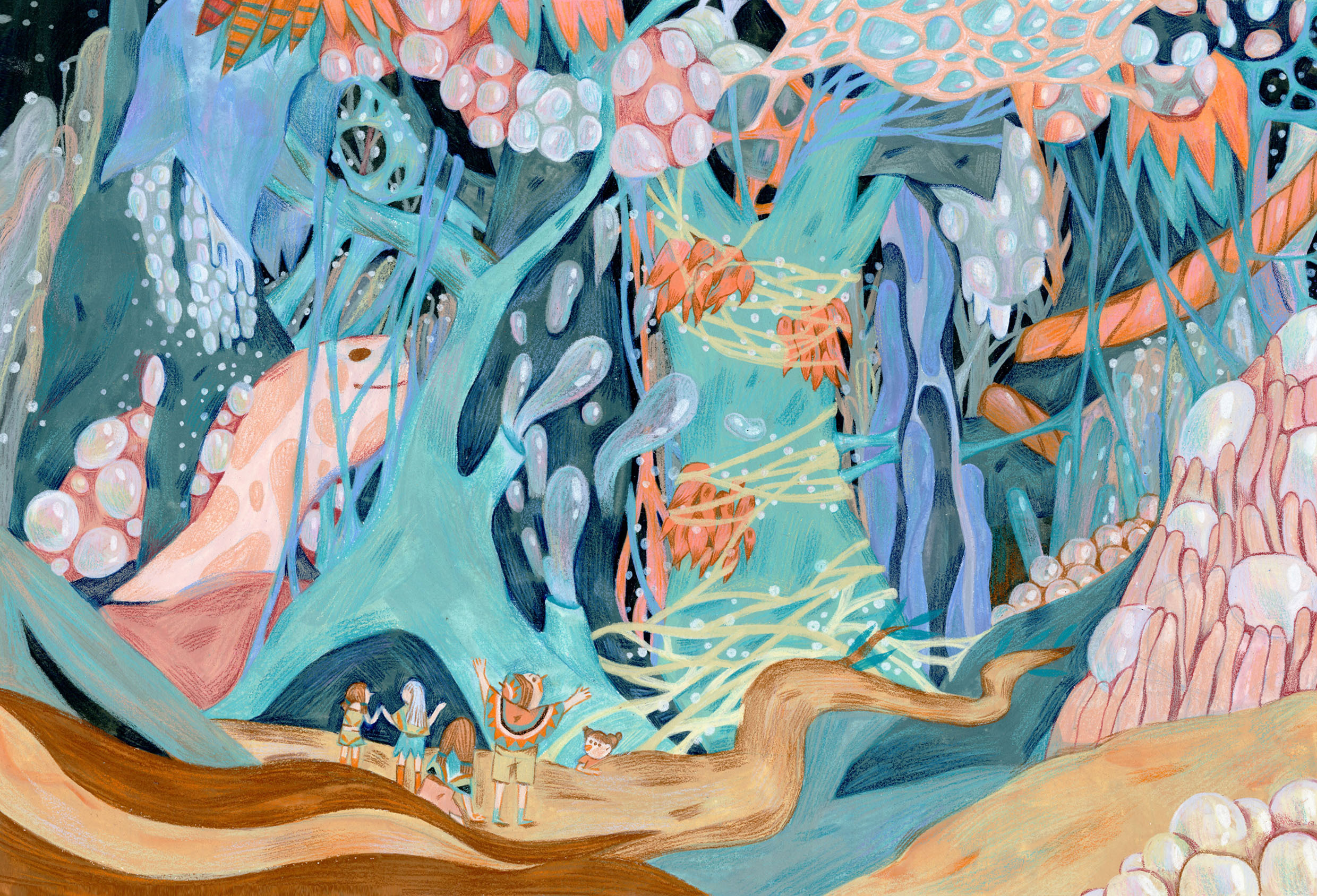 蜕变|插画|绘本|仓仓鲳鱼 - 原创作品 - 站酷 (zcool)