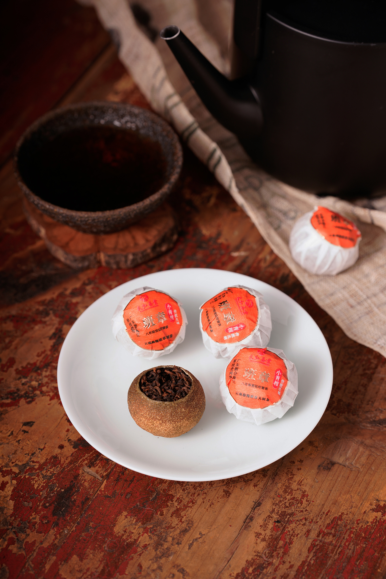 小青柑拍摄|摄影|产品摄影|叶鹤普洱茶 - 原创作品 - 站酷 (zcool)