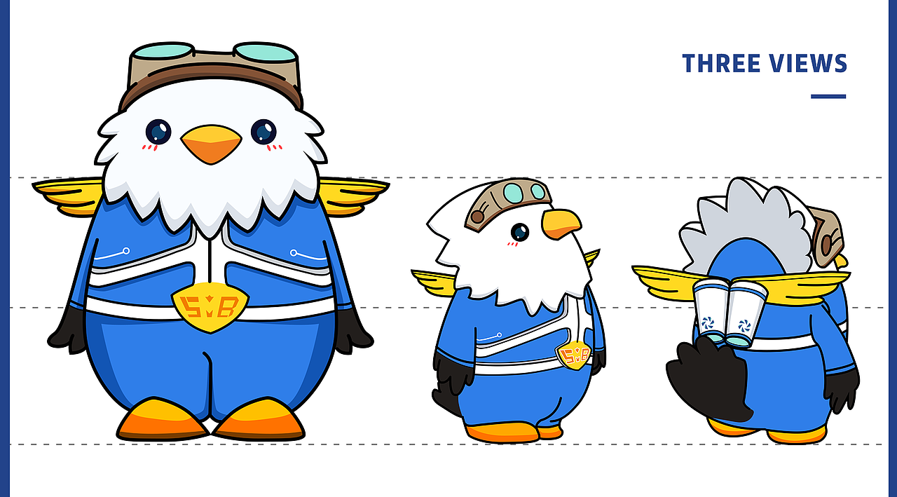 字节跳动旗下SMB吉祥物设计初稿（图ZMjA3MjUwOTI0） - IP形象 - 站酷设计师会发芽丶冬菇酱原创素材 - 站酷ZCOOL