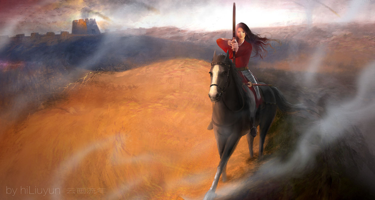 【hiliuyun】五张花木兰 mulan 刘亦菲 liuyifei