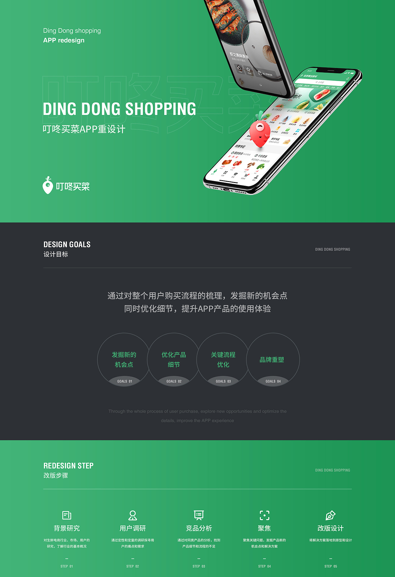 叮咚买菜app体验设计