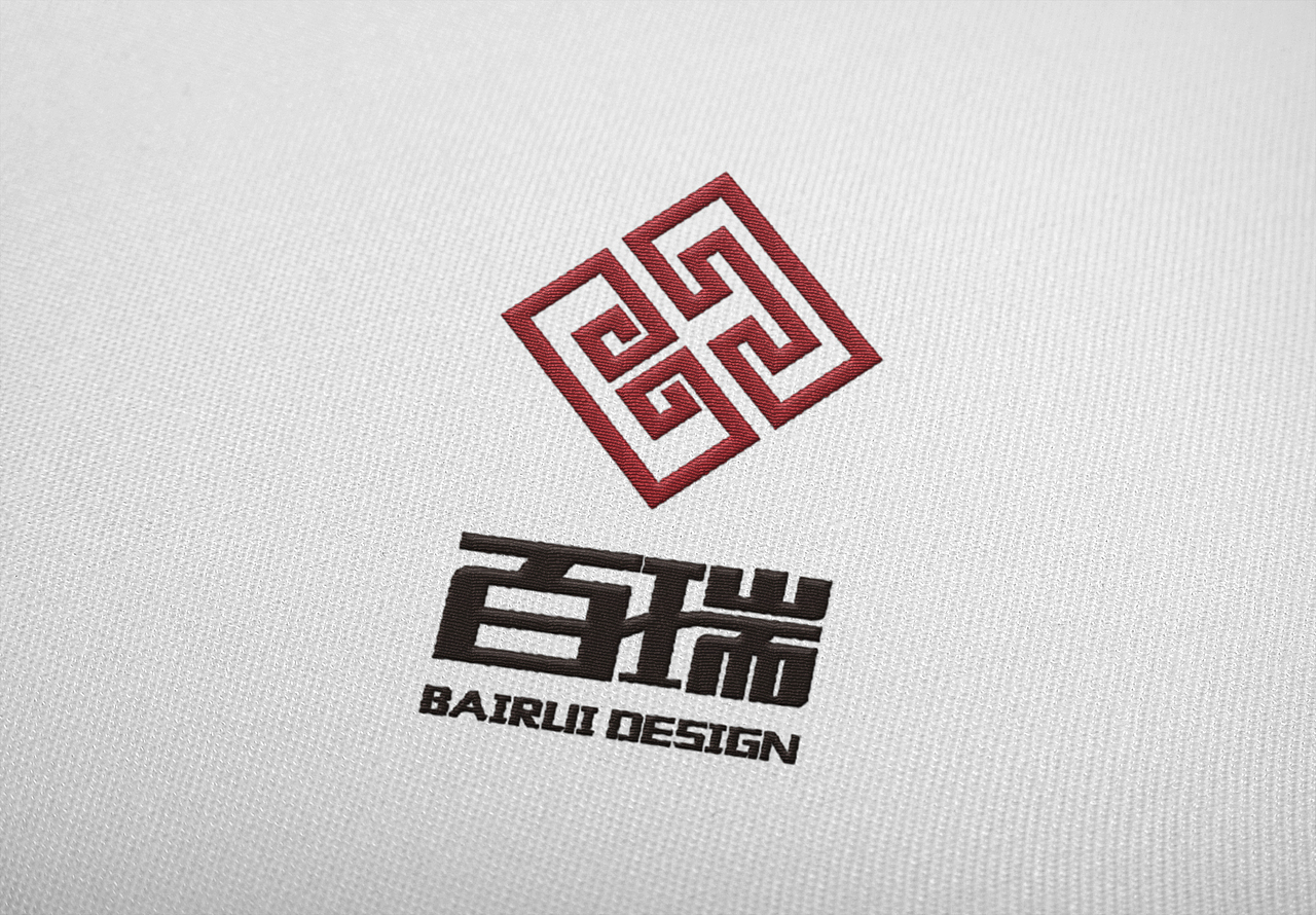 百瑞题案效果图