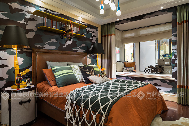 沈阳爱林装饰房子装修效果图 三室一厅