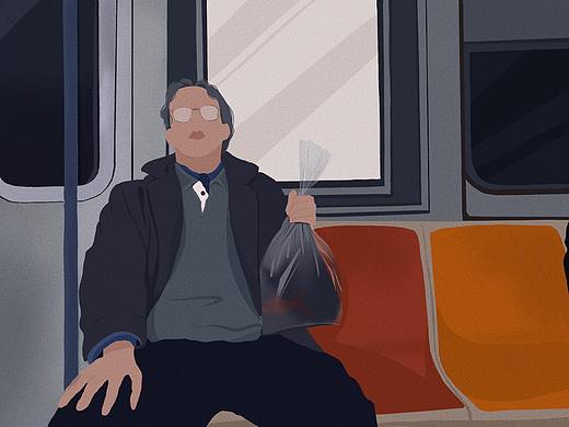 希望辛苦工作的每一位小可愛 上下班都能有座（個(gè)人主頁-ZNDkxNzk3NjA=） - 繪本 - 站酷設(shè)計(jì)師插畫師關(guān)耳原創(chuàng)素材 - 站酷ZCOOL