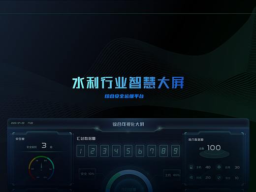 水利行业智慧可视化