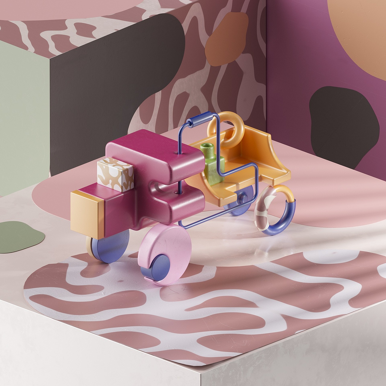 C4D（图ZMjIwNTUzNTcy） - 场景 - 站酷设计师灵颜原创素材 - 站酷ZCOOL
