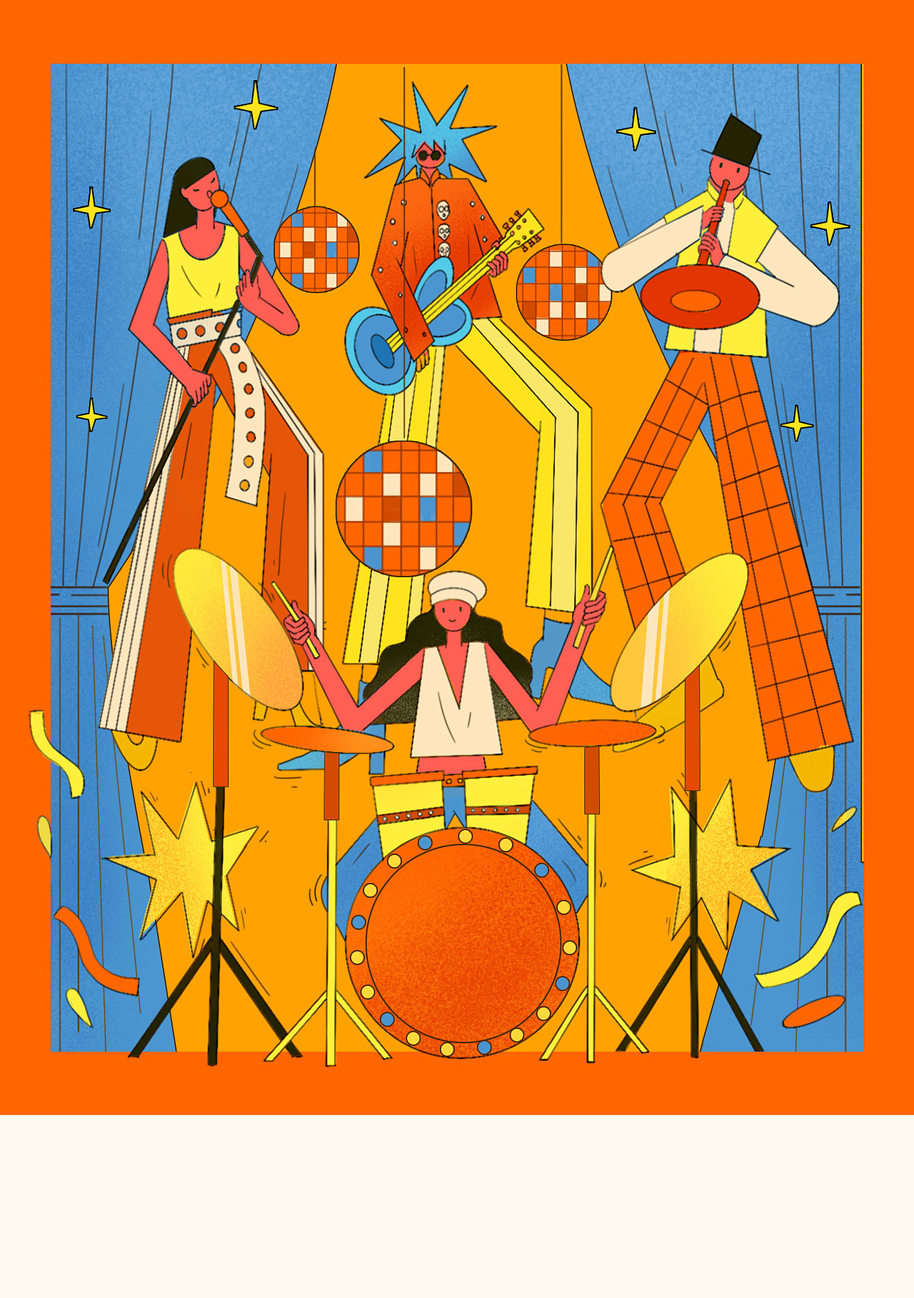 2021作品集（图ZMjU4MDUwNzQw） - 商业插画 - 站酷设计师夏子啊原创素材 - 站酷ZCOOL